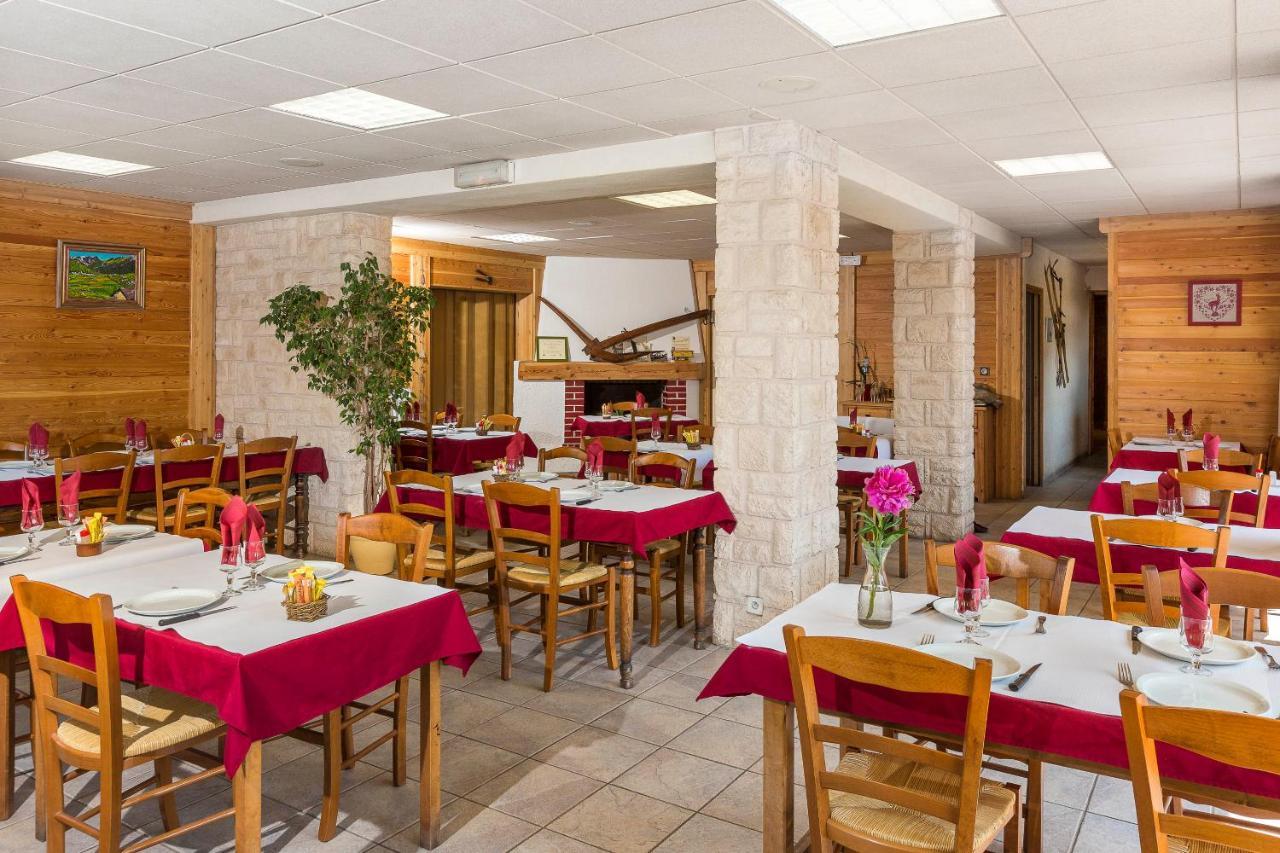 Hotel Restaurant Le Chamois Ancelle Eksteriør billede
